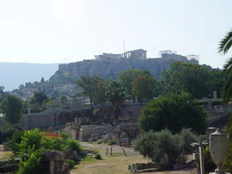 View to Acropolis
