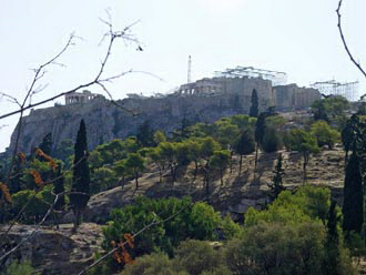 View to Acropolis