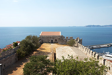 Кавала, Акрополь, вид с башни