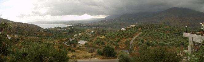Вид на окрестности Георгиуполи