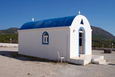 A church