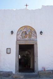 The entrance to the monastery