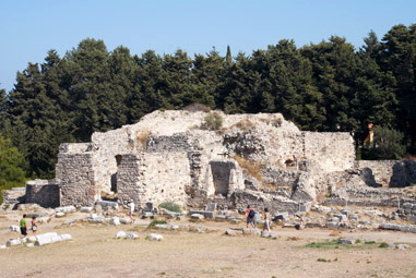 The Roman baths