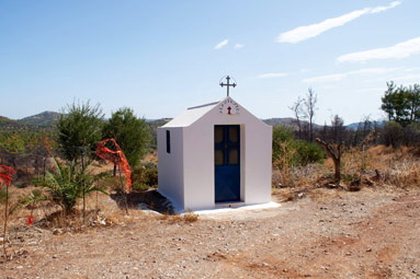 A little church near Ataviros