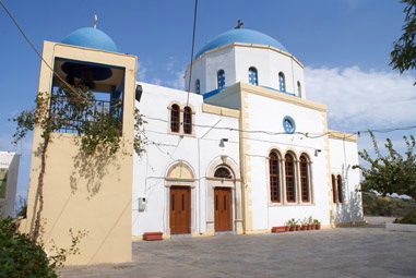 Lagoudi, the Church of Mother of God