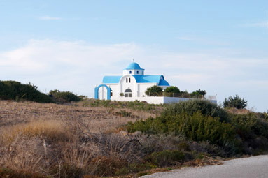 A church on the way to the bay