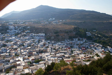 Lindos, view from the top