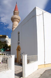 The mosque in Platani