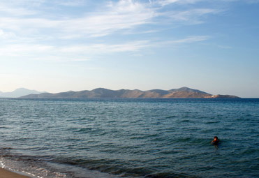 View at Pserimos from Tingaki