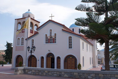 Pyli, a church