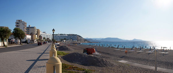 Пляж на эгейском море
