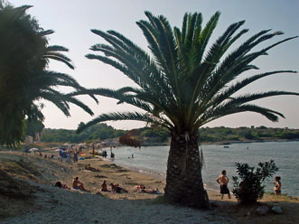 Пляж Агиос Спиридонас