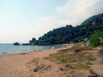 Glifada beach