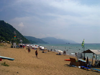 Glifada beach