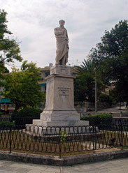 Kerkyra, the monument of Kapodistrias