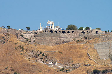 Вид на Акрополь из Асклепиона
