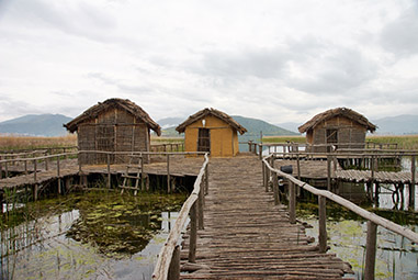 Диспильо, Доисторическое озерное поселение