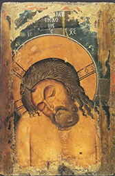 Касторья, Византийский музей. Спас во гробе, XII в.