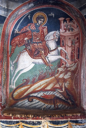 Касторья, церковь Богородицы Кубелидики, Св. Георгий