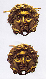 Музей Вергины, золотые маски
