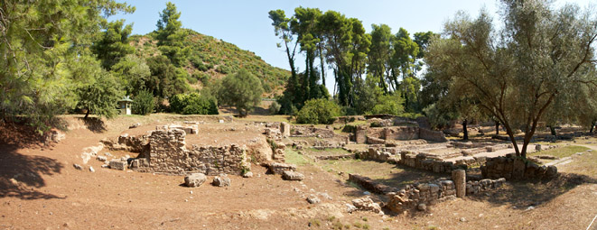 Древняя Олимпия, Термы