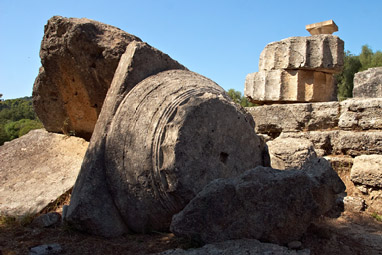 Древняя Олимпия, храм Зевса