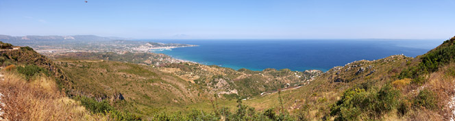 Вид с горы Скопос